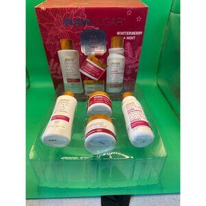 Raw Sugar Winterberry & Mint Bath & Body Gift Set